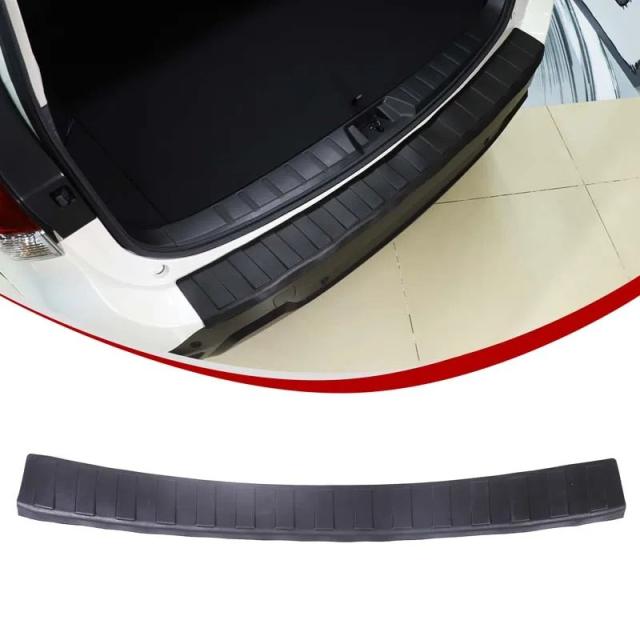 スバル フォレスター 2019-2024 専用 TPE ブラック トランクバンパーガード 保護ステッカー 車用アクセサリー 輸入品