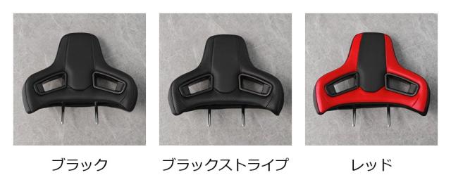 ユニバーサル スポーツシート ヘッドレスト 高品質快適 PVCレザー レーシングヘッドレスト プラグアンドプレイ 車内シートアクセサリー 輸入品_1