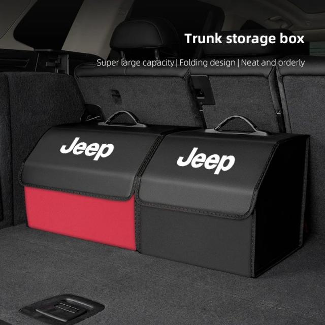大型車トランク収納ボックス 4色 整理ハンドバッグ ジープ ラングラー ルビコン レネゲード コンパス グランドチェロキー パトリオット対応 輸入品