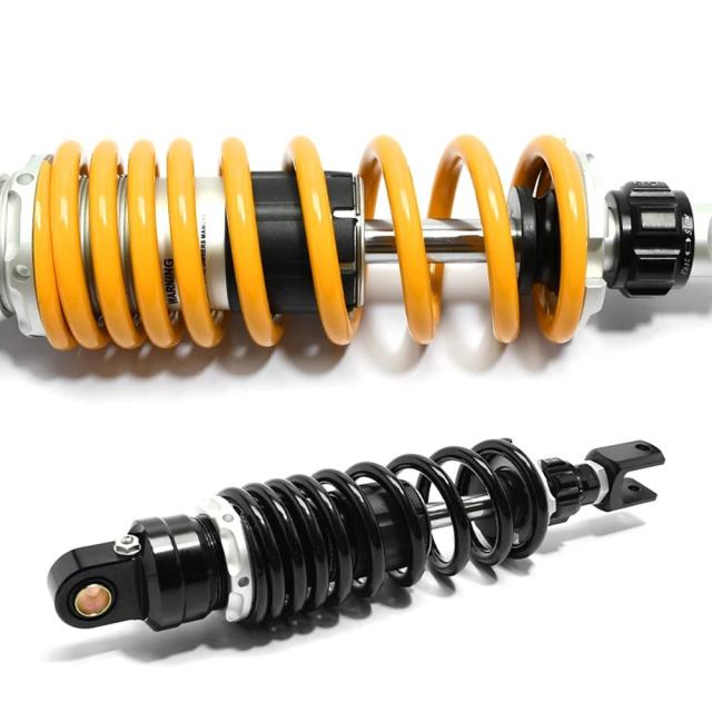 ユニバーサル 8mm スプリング 305/325/345mm/320/340/360mm 調整可能 オートバイ リアショックアブソーバー ホンダ ヤマハ カワサキ スズキ ATV 対応 輸入品_5
