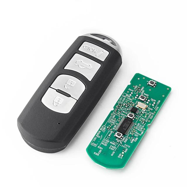 KEYYOU マツダ 3 6 CX-3 CX-5 ミアータ スピード3 用 SKE13D-01 SKE13D-02 315/433MHz ID49チップ 近接カード リモコン カーキー 輸入品_3