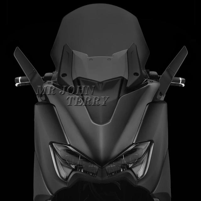 T-MAX専用 ステルスウィングミラー スポーツウィングレット アジャスタブルミラー 対応機種：T-MAX500 04-12 TMAX530 12-19 T-MAX560 2020-2021 輸入品_4