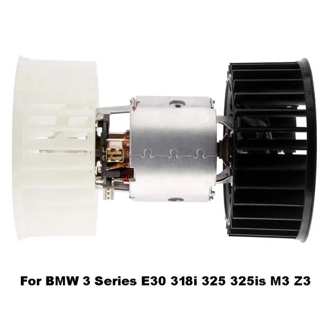 BMW 3シリーズ E30 318i 325 325is M3 Z3 用 HVAC ブロワーモーターアセンブリ 64111370930 輸入品