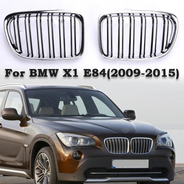 レーシングクロームグリルカバー フロントキドニー Mカラー BMW X1 E84 2009-2016年用 フェイスリフトグリル カーボン調 交換パーツ 輸入品 10,545円