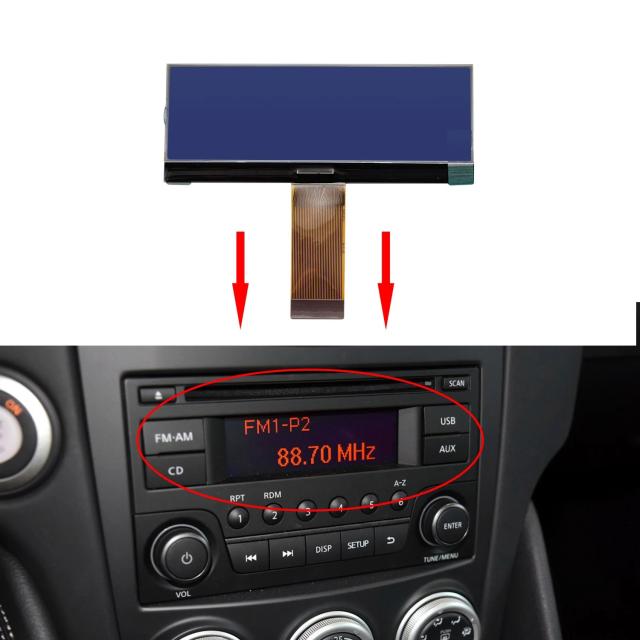 日産 キャシュカイ ジューク スズキ デュアリス Xトレイル カーオーディオ LCDディスプレイ ピクセル修理 大宇 ラジオ専用 輸入品_6