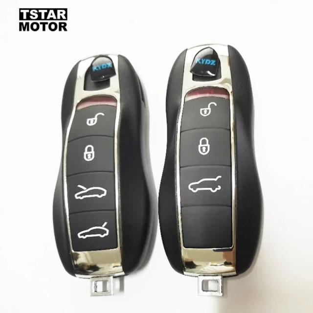 ポルシェ用ID49チップ搭載 3ボタン/4ボタン 315MHz/433MHz/434MHz リモコン 輸入品
