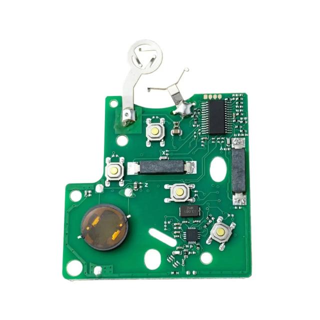 5個セット スマートカード 車用リモートキー 4ボタン PCF7945 4Aチップ PCF7953M 433MHz 対応 ルノー クリオ4 キャプチャー キーレスゴー ハンズフリーエントリー 輸入品