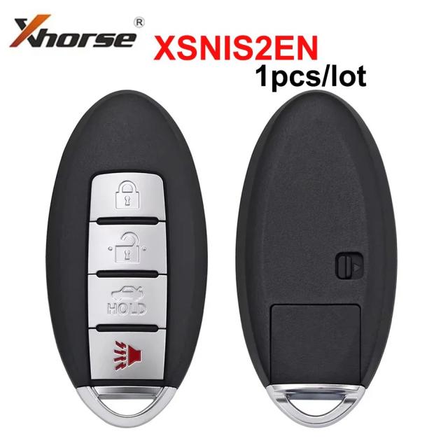 1個 Xhorse XSNIS2EN N.I.Sスタイル 4ボタン VVDI2 MINIツール Max Pro ユニバーサルスマートキー 近接機能 日産車キー用 輸入品