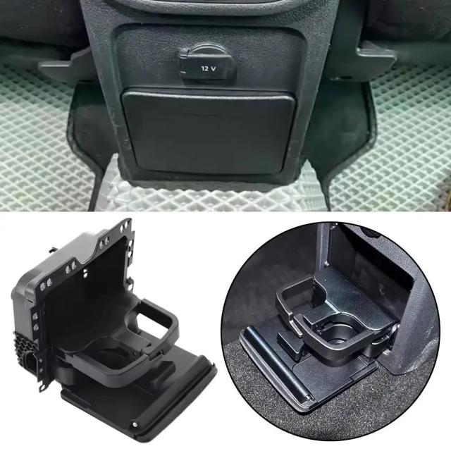 カップホルダー リア用 ドリンクカップブラケット 7N0862533 フォルクスワーゲン ゴルフプラス 2012-2014年 ティグアン 2008-2016年 シャラン 2011-2016年 純正アクセサリー 輸入品