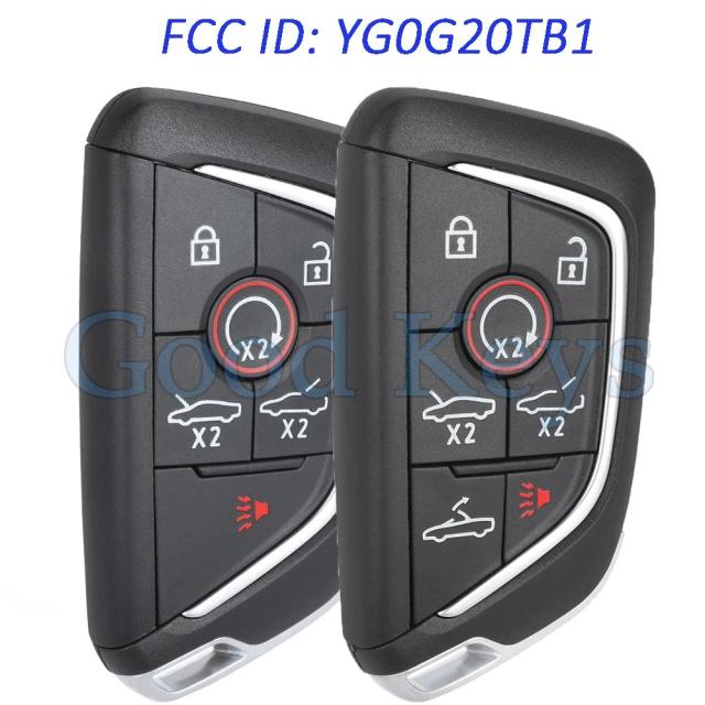 キーイーシーユー YG0G20TB1 スマートリモートキーフォブ シボレー コルベット C8 2020 2021 2022 2023 2024 対応 品番 13538852 13545155 13538851 13538850 輸入品