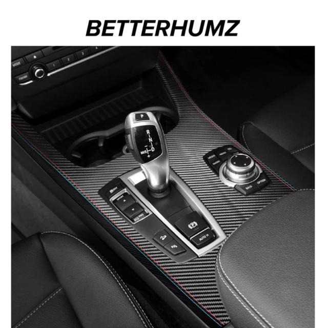 Betterhumz製 BMW X3 F25・X4 F26 センターコンソール コントロールパネル シフトパネルカバー トリム アルカンタラ 内装アクセサリー 輸入品_2