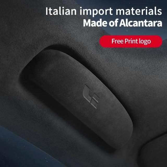 車用眼鏡入れもの 黒眼鏡保持者 アルカンタラスエード 納めるボックス席 付属品 LEADING IDEAL LiXiang ONE L9 L8 L7 相応う インポート品