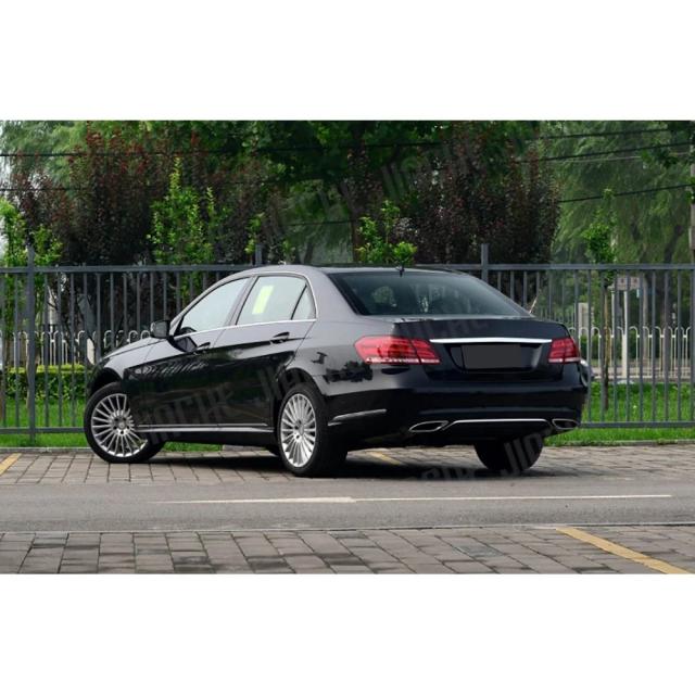 JIACHE メルセデス・ベンツ Eクラス W212 スタンダードモデル 2013-2016 用 リアバンパーリップディフューザー エキゾーストチップ付き リアバンパーディフューザー 輸入品_18