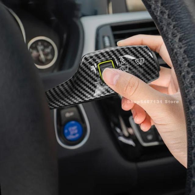 プレミアム品質 ターンシグナルワイパースイッチトリム ステアリングウィールヘッドライトスイッチコントロールカバー BMW 1 3 5 6 7シリーズ アクセサリー 輸入品_2