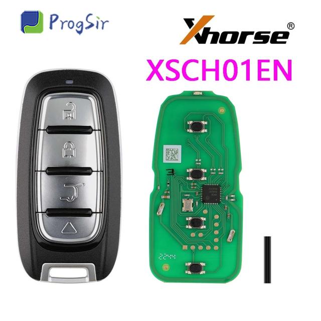 Xhorse VVDI XM38 ユニバーサルスマートキー XSCH01EN 4ボタン 輸入品