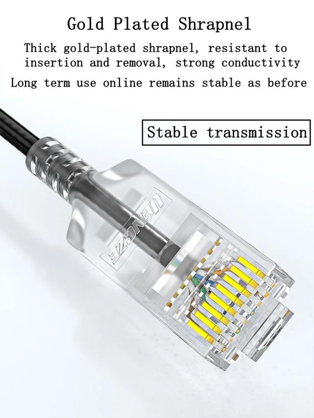 Cat6 イーサネットケーブル 1000M 極細 UTP パッチケーブル RJ45 対応 コンピューター Xbox ネットワーク LAN ケーブル 輸入品_10