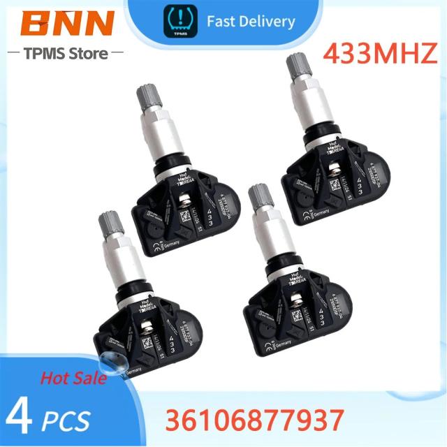 BMW G20・G29用 RDKS/RDC TPMS タイヤ空気圧監視センサー 4個セット 品番:36106877937 6877937-04 輸入品