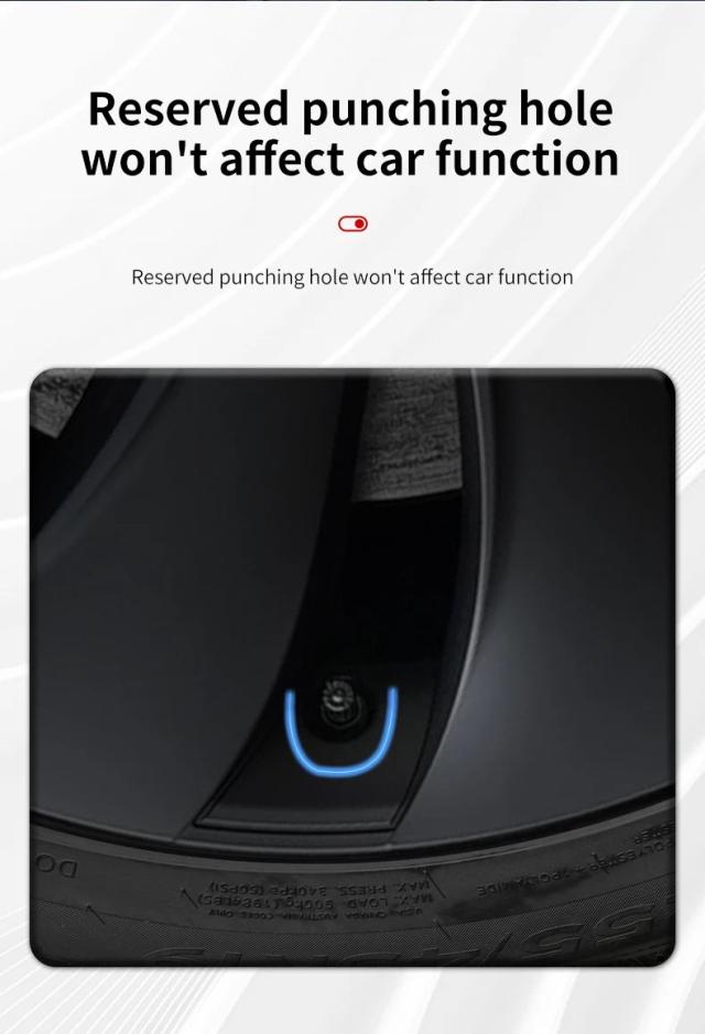 新型モデルY 2025ジュニパー 19インチ タービンテクスチャー スタイル ハブキャップ ホイールカバー アクセサリー テスラ用 4個セット 輸入品_14