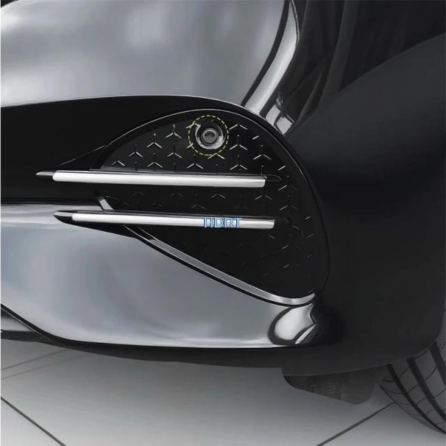 メルセデス・ベンツ Eクラス W214 式用 フロントバンパー フォグランプカバー プロテクター 装飾 エクステリアステッカー 輸入品_2