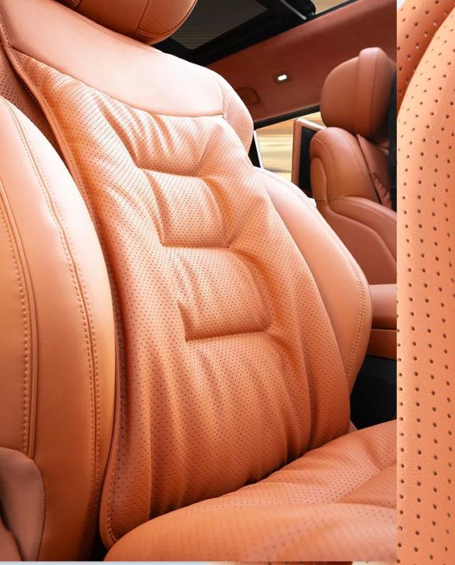 ユニバーサル ナッパレザー ソフトカーシートカバー 車内用 通気性シートクッション カーシートカバーフルセット カーシートクッション 輸入品_14