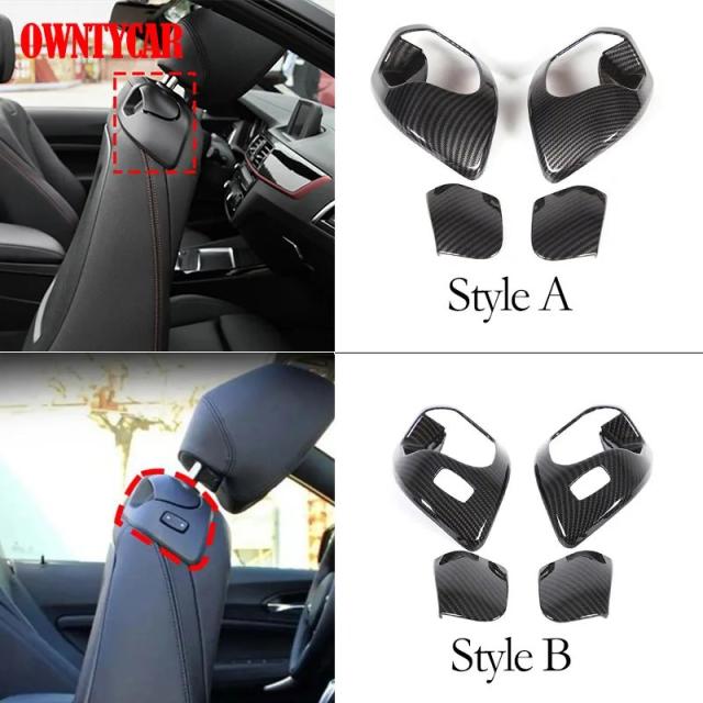 BMW 2シリーズ F22 F23 2014-2019 2ドア 用 ABSカーボン調 フロントシートリフタースイッチカバー 装飾カバー 輸入品_2