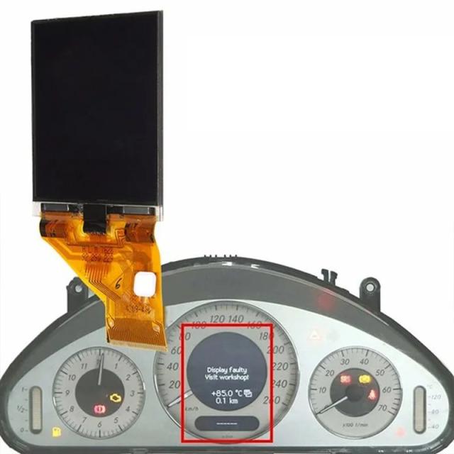 A14U 車載メータークラスター LCD ディスプレイ インストゥルメント ピクセル メルセデス・ベンツ Eクラス E320 E350 E500 E55 E63 W209 W211 W219 用 輸入品