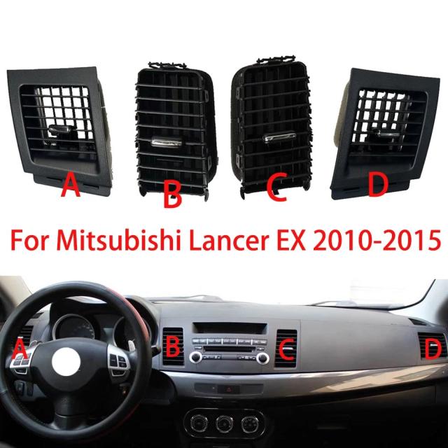 三菱ランサーEX（2010-2015年）用 ダッシュボードエアコンアウトレットベント 輸入品