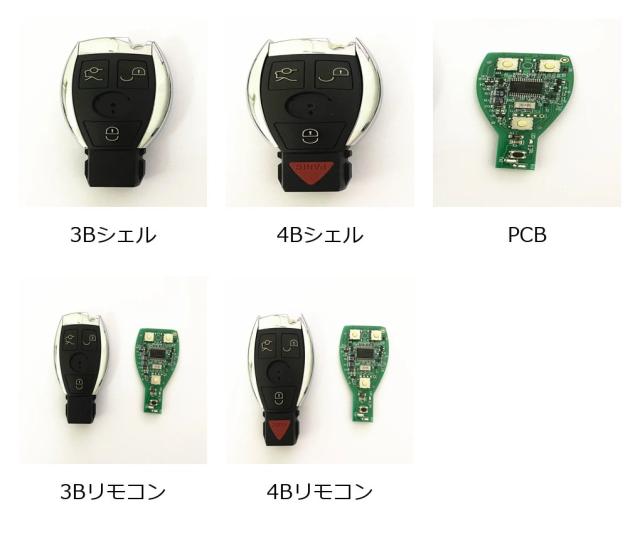 BGA表現スタイル 3/4名取り草 リモートカーキー 433MHz メルセデス・ベンツ C E S 専用 純然たるNEC BGA足がかり相応う インポート品