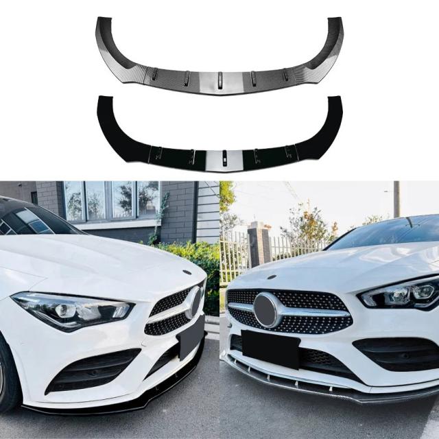 メルセデス・ベンツ CLAクラス C118 W118 X118 (CLA180/200/220/250/CLA35/CLA45 AMG 2019-) 用 フロントバンパーリップスポイラー／ディフューザー 輸入品