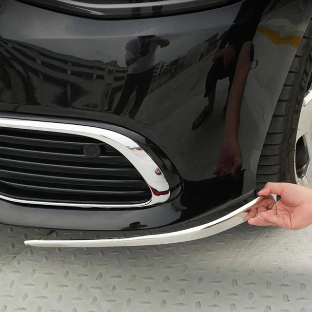 メルセデス・ベンツ Sクラス W223 2021-2025 フロントバンパー 装飾ストリップ 傷防止 外装 カスタム パーツ 輸入品_4