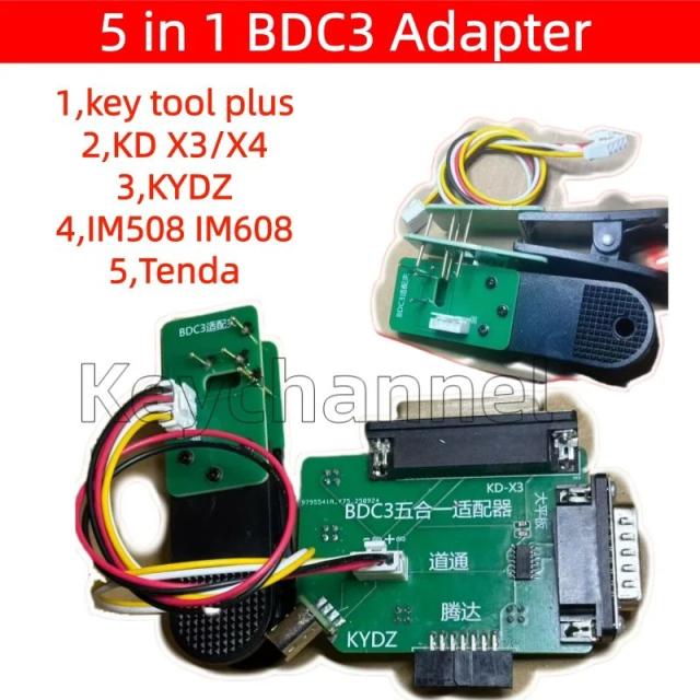 5in1 BDC3アダプター 暗号化なしキープログラム フリー溶接アダプター Key Tool Plus IM508 IM608 KDX4 KYDZ対応 G42 G20 G30 G70 G05用 輸入品
