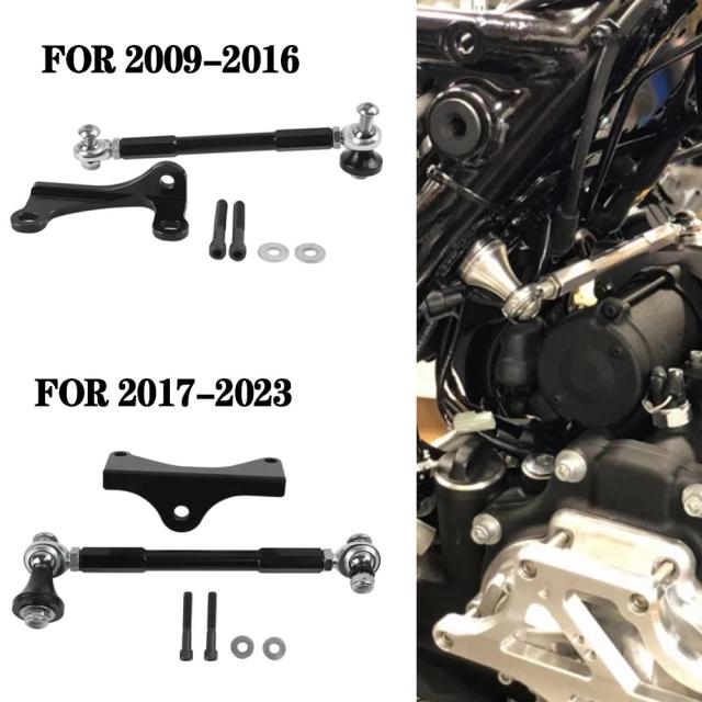 ハーレーツーリングCVOエレクトラグライド・ロードグライド・ロードキング 2009-2016 2017-2023 用 ブラックアルマイト加工フレームスタビライザー 輸入品