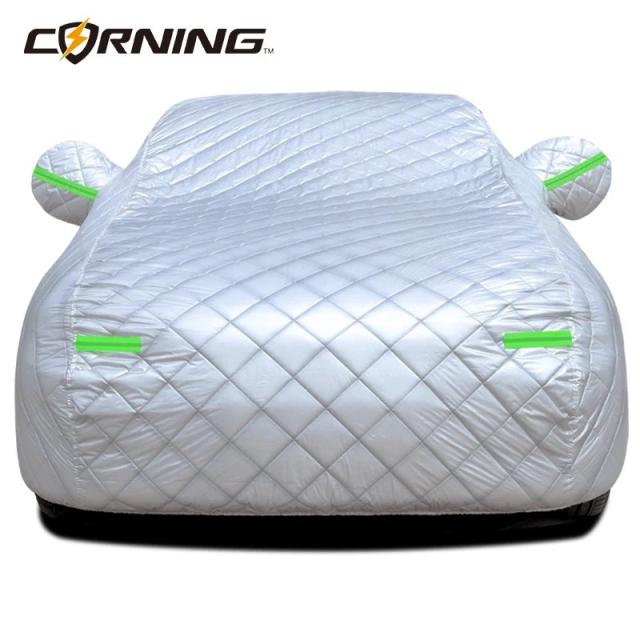 防雹カーカバー 防水 車両用 全天候型 アウトドア 日よけ ハイルガード 全面保護 輸入品