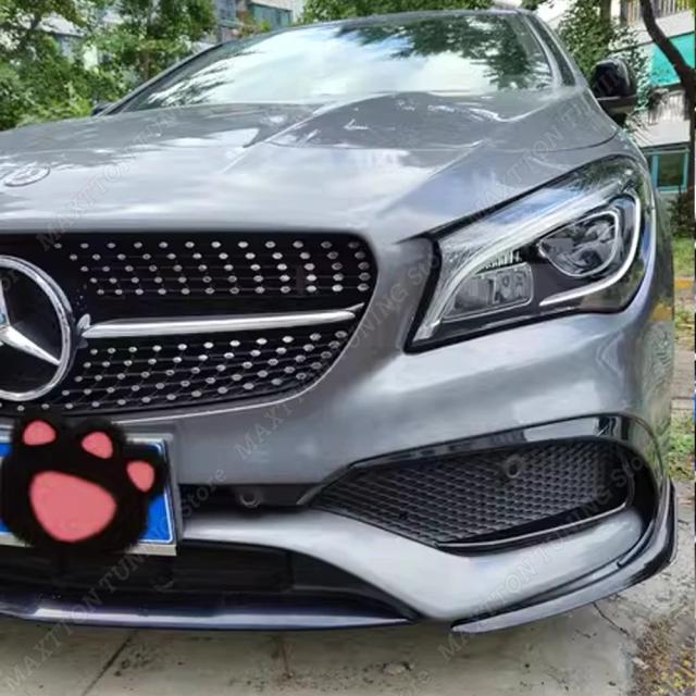 メルセデス・ベンツ CLAクラス W117 C117 フロントバンパーエアベントアウトレットカバートリム (2016-モデル CLA200/220/250/260/CLA45 AMG対応) 輸入品