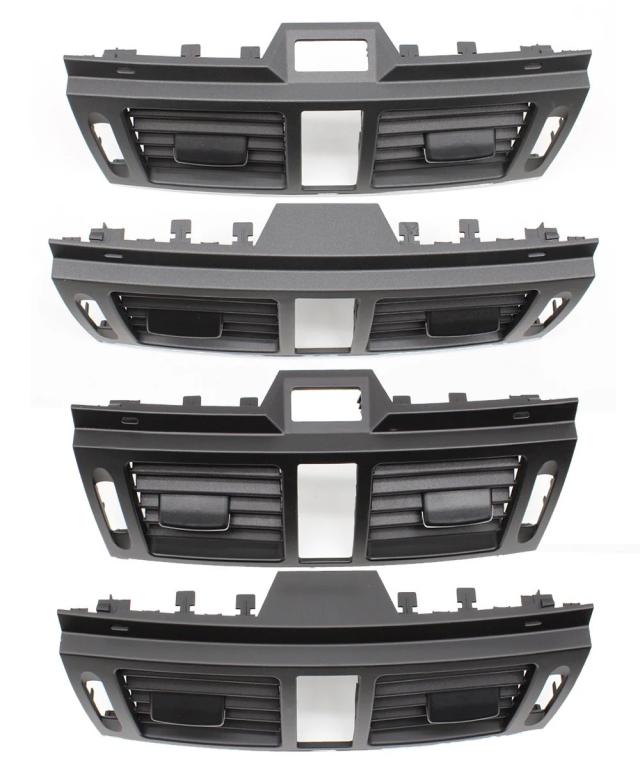メルセデスベンツW204 Cクラス C180 C200 C220 C230 C260 C300 C350用 アップグレードフロントセンターエアコンルーバーアウトレットパネル 輸入品