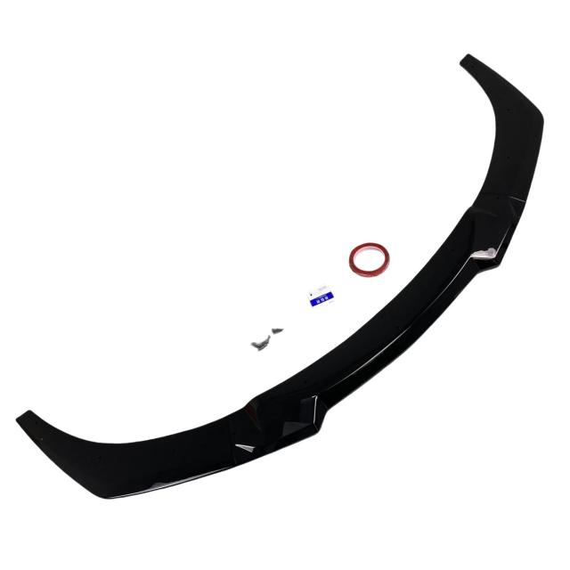 3個セット 光沢ブラック CSスタイル フロントバンパーリップ スプリッター BMW 6シリーズ F06 F12 F13 640i 650i 640d Mスポーツ 2012-2018 チューニング ボディキット 輸入品