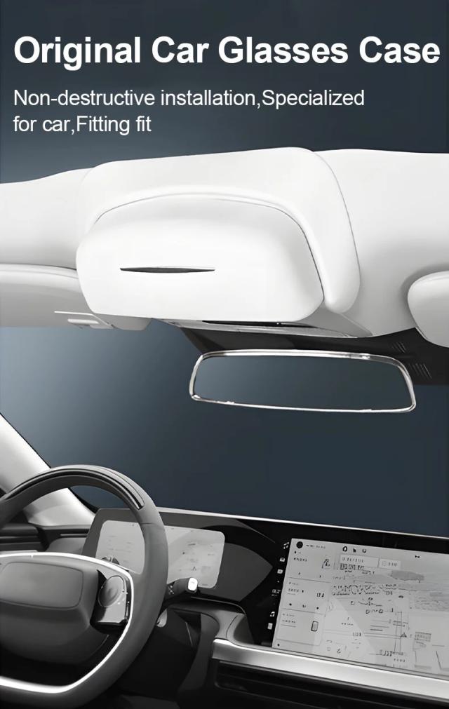BMW X5 G05 2019-2025 専用 サングラスホルダー メガネケース 収納ボックス 保護カバー スエード 車載アクセサリー 輸入品_7