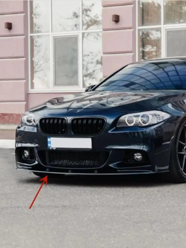 BMW 5シリーズ F10 F11 用 フロントバンパーリップ ボディキット スポイラー スプリッター カナード（2011-モデル 520i 523i 525i 530i 535i Mスポーツ対応） 輸入品