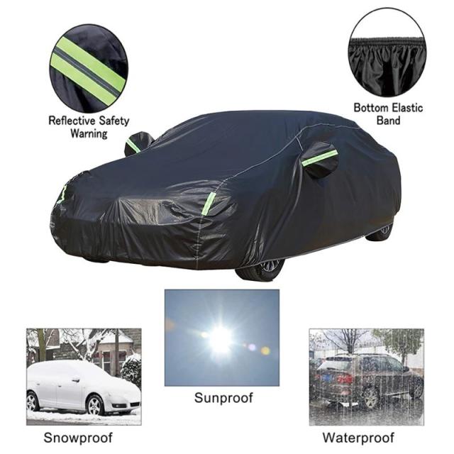 BMW 1・2・3シリーズ用 コットン カーバー 全天候保護カバー（日差し・雪・雹・雨対策） F52 F21 F20 E87 E81 E82 E88 F22 F23 F45 F46 E21対応 輸入品_17