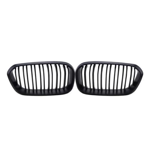 XVIP 1ペア フロントグリル BMW 1シリーズ F20 F21 2012-2019 用 グロスブラック キドニーグリル 交換用 レーシングフロントバンパーグリル 輸入品_15