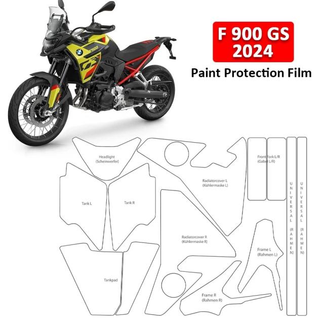 PPF バイク用塗装保護フェアリングプロテクター 透明耐スクラッチフィルム TPU アクセサリー BMW F900GS F900GS F900GS モデル用 輸入品