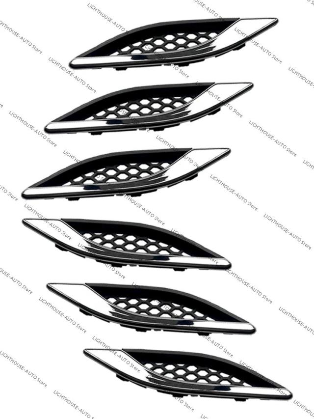 マセラティ ギブリ 2014-2021 フロント サイド グリル エアインテーク フェンダーベント 輸入品