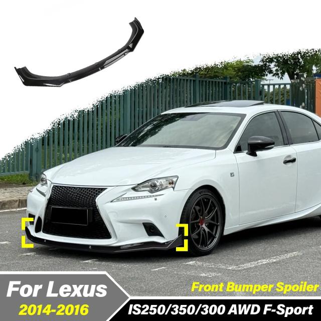 レクサスIS250 IS350 IS300 AWD Fスポート 2014-2016年 フロントバンパースポイラー ボディ用フロントフェンダー装飾アクセサリー 輸入品