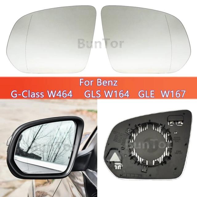 メルセデス・ベンツ GLE W167 / GLS W164 2020 2021 2022 / Gクラス W464 用 サイド ドアミラー ミラーガラス / 純正品番 A1678102901 - A1678102801 / 自動車パーツ 輸入品_7