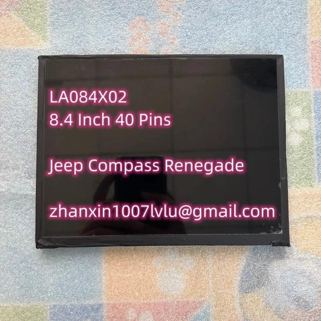8.4インチ 40ピン LCDディスプレイ/タッチスクリーン Uconnect VP2R カーナビオーディオ 2017-式 JEEP コンパス/レネゲード 対応 輸入品