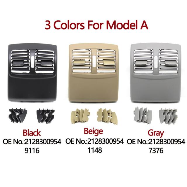メルセデス・ベンツ W212 Eクラス（E260/E300/E320/E400セダン 2009-2015年）用 リアエアコン エアベント グリル アウトレット パネルカバー 輸入品_4