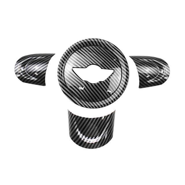 BMW MINIクーパー R55 R56 R57 R58 R59 R60 R61 用 カーボン調 内装 保護カバー ABS 装飾ステッカー 輸入品_6
