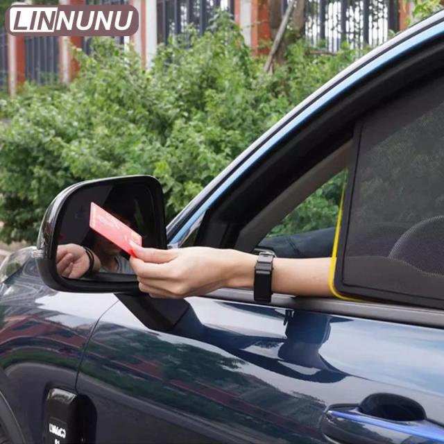 LINNUNU メルセデス・ベンツ Rクラス 320 350 用 マグネット式 サンシェード フロントガラス カーテン 日よけ UVカット アクセサリー 輸入品_4