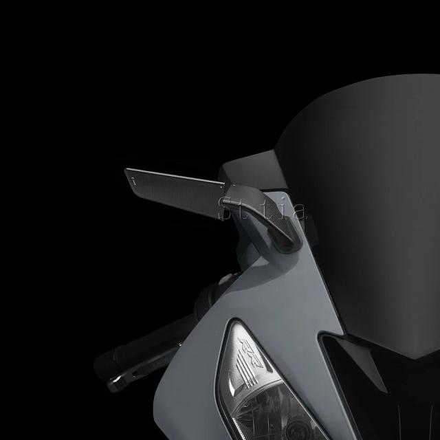 BMW S1000RR（2009-モデル）用 調整可能回転式 ミラーウインドウィング カスタムリアビューミラー 輸入品
