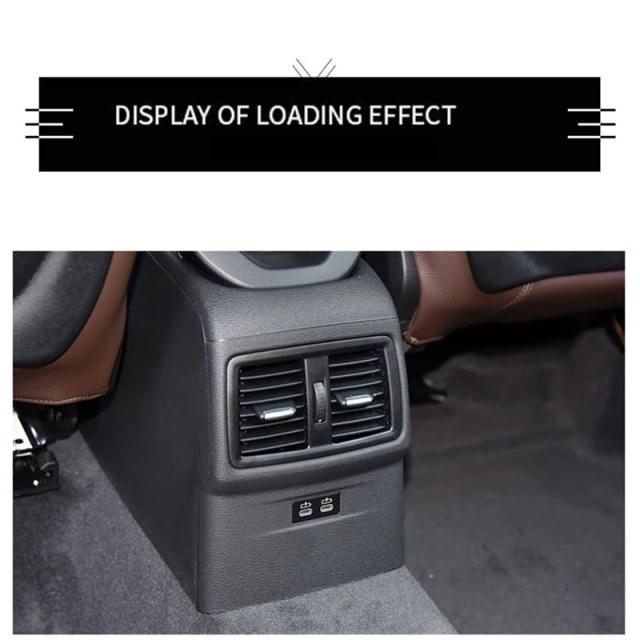 ATリアコンソールエアコン吹き出しグリル フルアセンブリ For BMW X1 X2 F52 F48 F49 F39 2016-2021 64229292742 輸入品_3